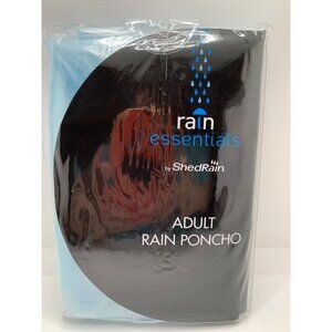 Adult Rain Poncho By ShedRain - One Size Fits Most - Clear